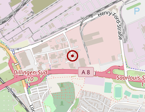 Karte: Lebenshilfe Kreis Saarlouis GmbH - Familienunterstützender Dienst