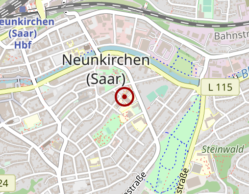 Karte: Fliedner Krankenhaus Neunkirchen