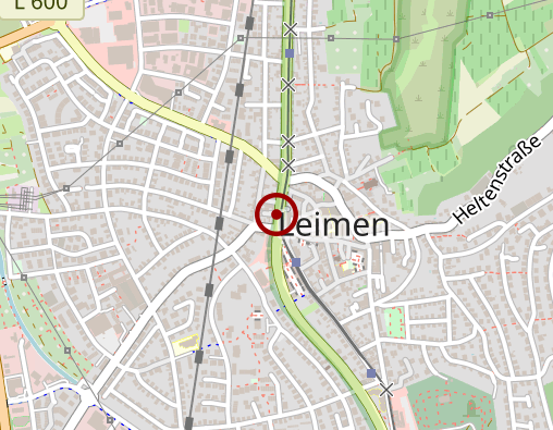 Karte: Turm Apotheke Leimen