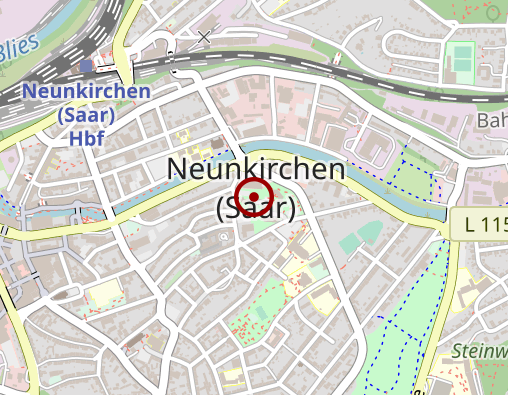 Karte: Stiftung kreuznacher diakonie Caroline-Fliedner-Haus