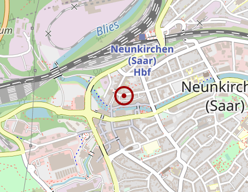 Karte: Blies Apotheke