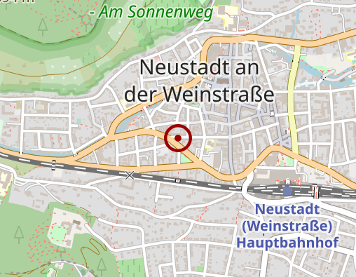 Karte: Taxi-Vereinigung Neustadt/Weinstr. e.V.