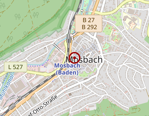 Karte: Podologie im Diabeteszentrum Neckar-Odenwald