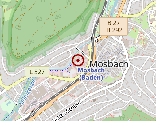 Karte: Johannes-Diakonie Mosbach, Offene Hilfen