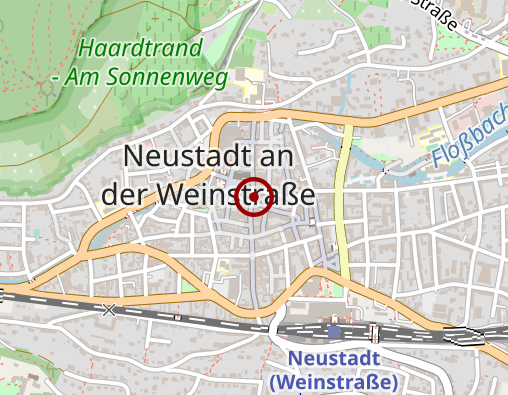 Karte: Neustadter Schuh- und Schlüsseldienst