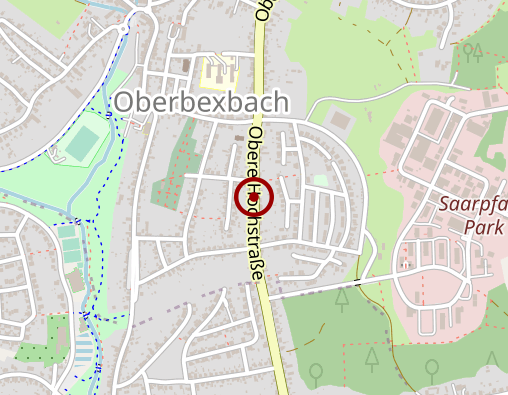 Karte: Vivacus Seniorenbetreuung Saarland