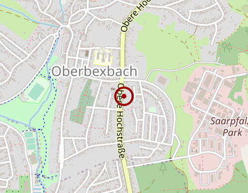 Karte: Vivacus Seniorenbetreuung Saarland