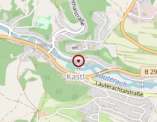 Karte: BRK Seniorenwohn- und Pflegeheim Kastl