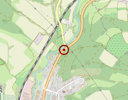 Karte: Diakonie-Klinik Mosbach