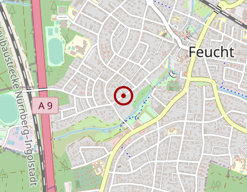 Karte: Caritas-Sozialstation Feucht/Schwarzenbruck e.V.