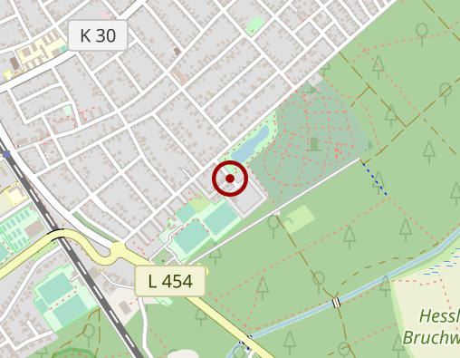 Karte: CBS Caritas Betriebsträger- gesellschaft mbH Speyer CAZ St. Bonifatius Wohnbereich Demenz