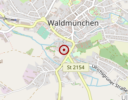Karte: Pflegestift Waldmünchen