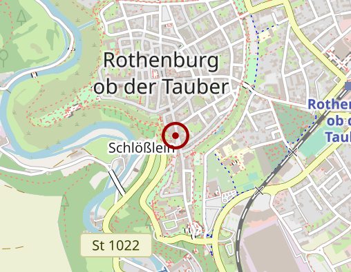 Karte: Wellness Massage in Rothenburg o d T