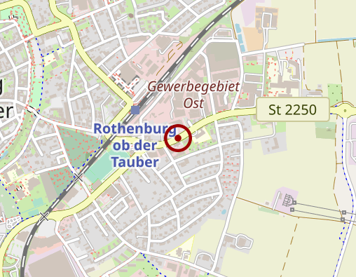 Karte: ANregiomed Klinik Rothenburg