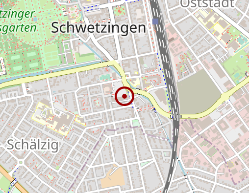 Karte: Taxi e.V. Schwetzingen