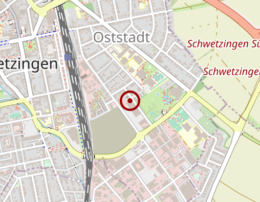 Karte: Oststadt-Apotheke im Stadtmarkt OHG