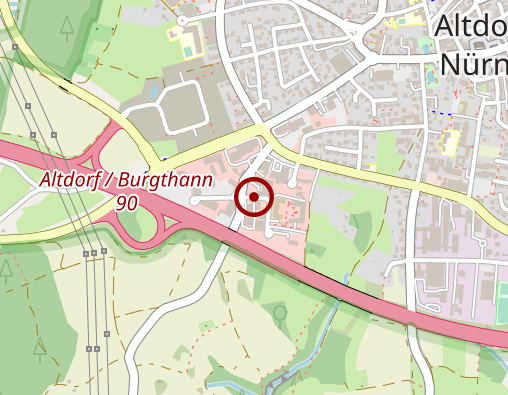 Karte: Diakoneo Haus am Pfaffental