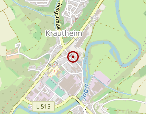 Karte: Kath. Sozialstation Jagsttal gGmbH