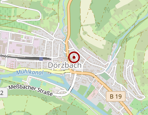 Karte: Hohenloher Senioren- betreuung GmbH Seniorenzentrum Dörzbach Tagespflege