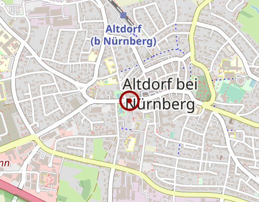 Karte: Wallenstein-Apotheke am Oberen Tor