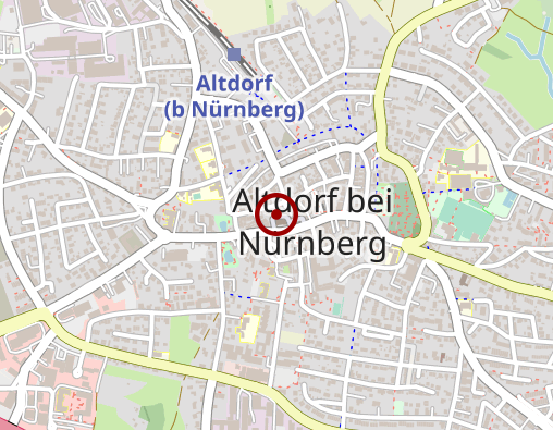 Karte: Hupfer Bestattungsinstitut