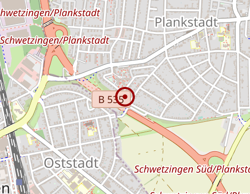 Karte: Hospizgemeinschaft Schwetzingen