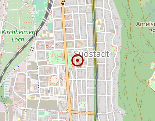 Karte: Gruppenbetreuung von Demenz erkrankten Menschen und Menschen mit anderen kognitiven Einschränkungen