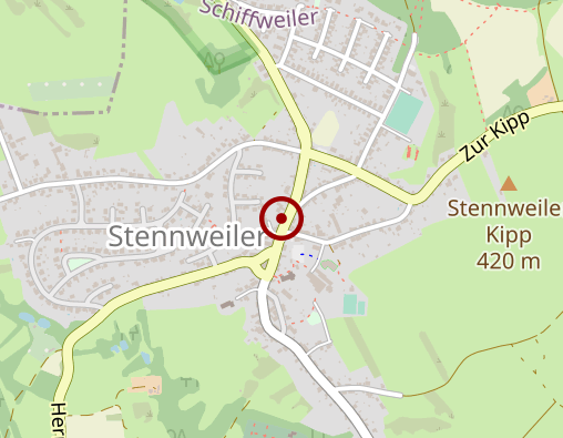 Karte: Kirchliche Sozialstation Merchweiler-Schiffweiler e.V.