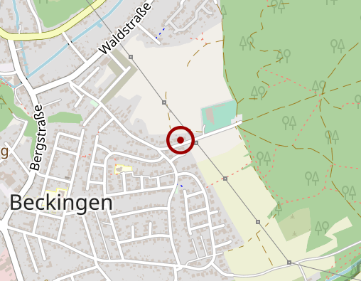 Karte: Funk Taxi Beckingen