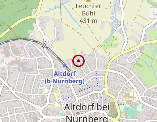 Karte: Kritzenberger Irmgard Heilpraktikerin Praxis für Klassische Homöopathie