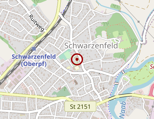 Karte: CuraVivum GmbH Seniorenhaus am Miesberg