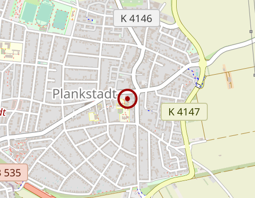 Karte: Betreuungsgruppe "Café Vergissmeinnicht" in Plankstadt