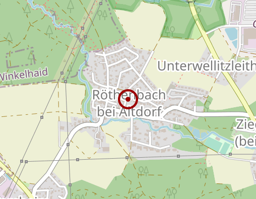 Karte: Redwig Alena Wellnessmassagen u. Peter