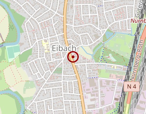 Karte: Evangelisches Altenheim Nürnberg-Eibach