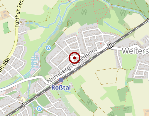 Karte: Diakoniestation Roßtal