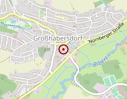 Karte: Pflegezentrum Großhabersdorf