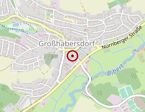 Karte: Pflegezentrum Großhabersdorf