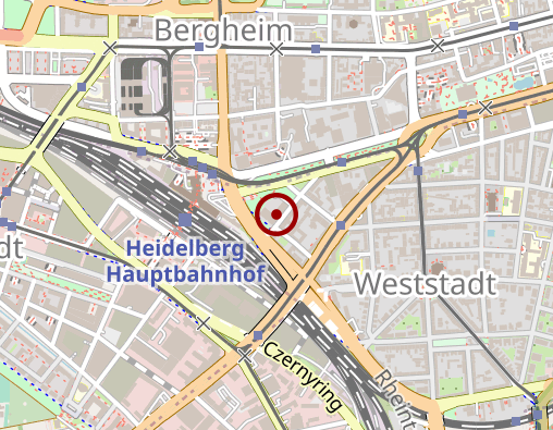 Karte: Rehamed Heidelberg