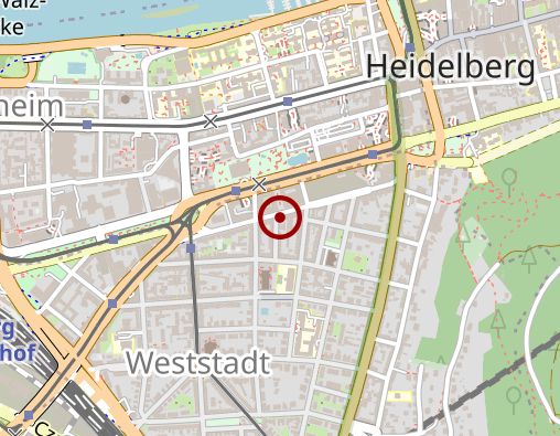 Karte: easyApotheke Heidelberg