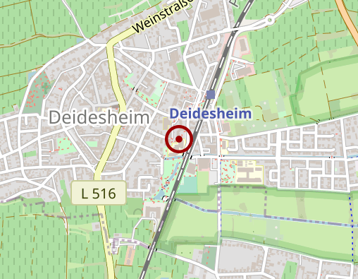 Karte: CBS Caritas Betriebsträger- gesellschaft mbH Speyer Caritas-Altenzentrum Stiftung Bürgerhospital