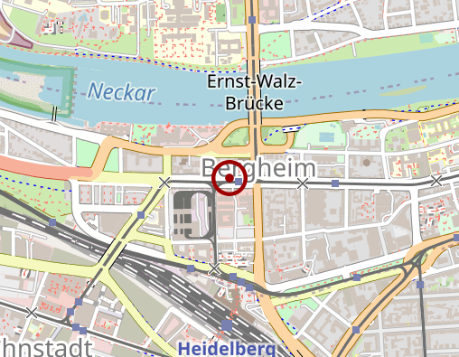 Karte: Kurz-Feuerstein Bestattungshaus Heidelberg