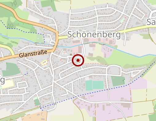 Karte: Caritas SeniorenHaus Schönenberg-Kübelberg Stationäre Pflege/ Kurzzeitpflege