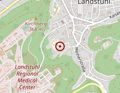 Karte: CBS Caritas Betriebsträgergesellschaft mbH Speyer CAZ St. Nikolaus