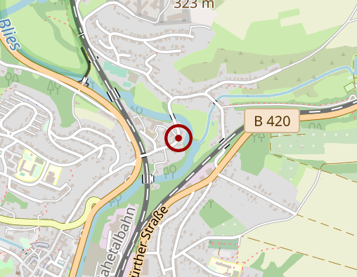 Karte: Haus Bliesaue