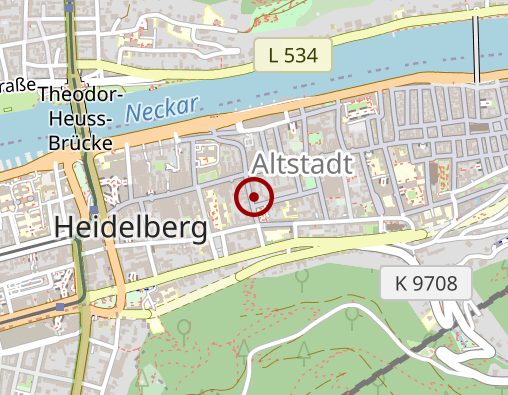 Karte: Institut für Gruppenanalyse Heidelberg e.V.