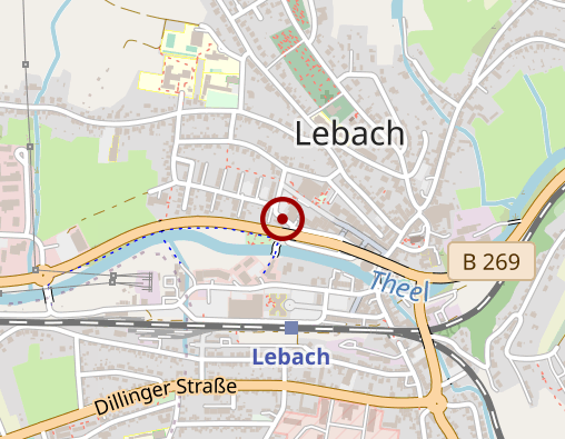 Karte: Caritas Sst. Lebach