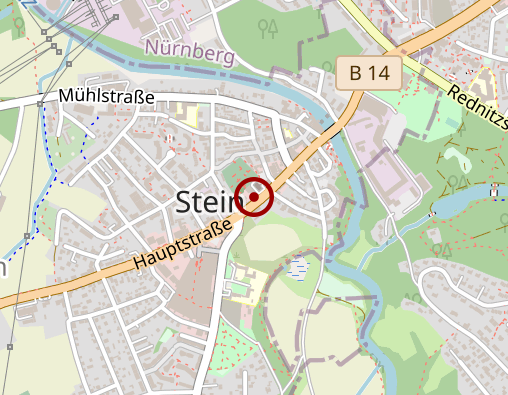 Karte: Diakoneo ambulante Pflege Stein gGmbH