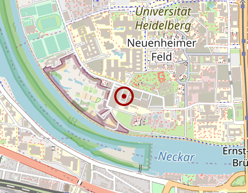 Karte: Nierenzentrum Heidelberg e.V.