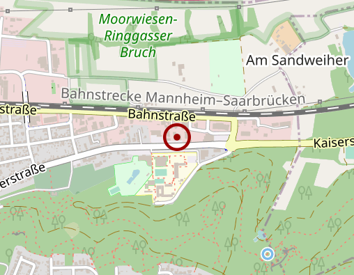 Karte: Ärztehaus Landstuhl GmbH & Co. KG