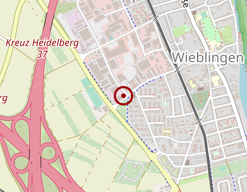 Karte: SRH Heidelberg